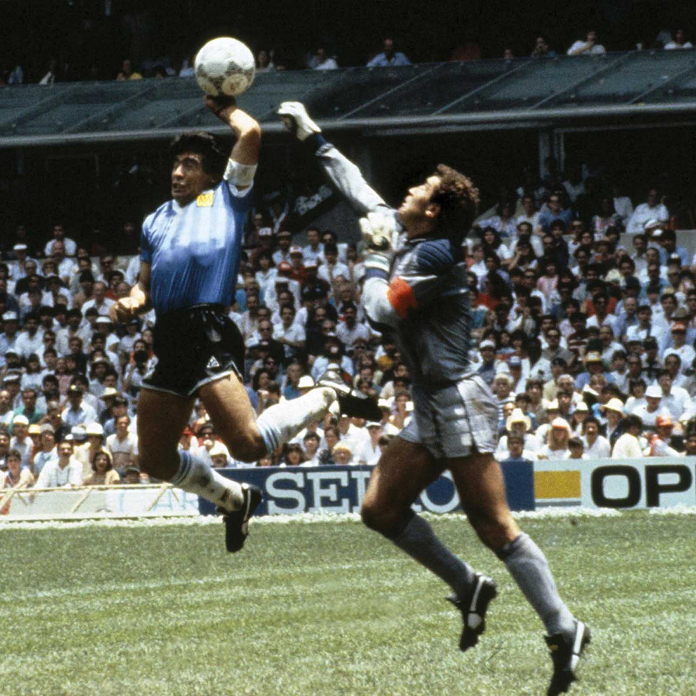 Argentina 1986 Away Maglia Storica Maradona