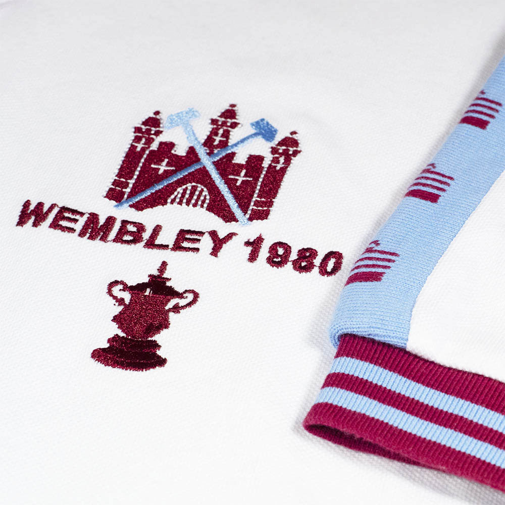 West Ham United 1979-80 Retro Football Shirt - Image 5