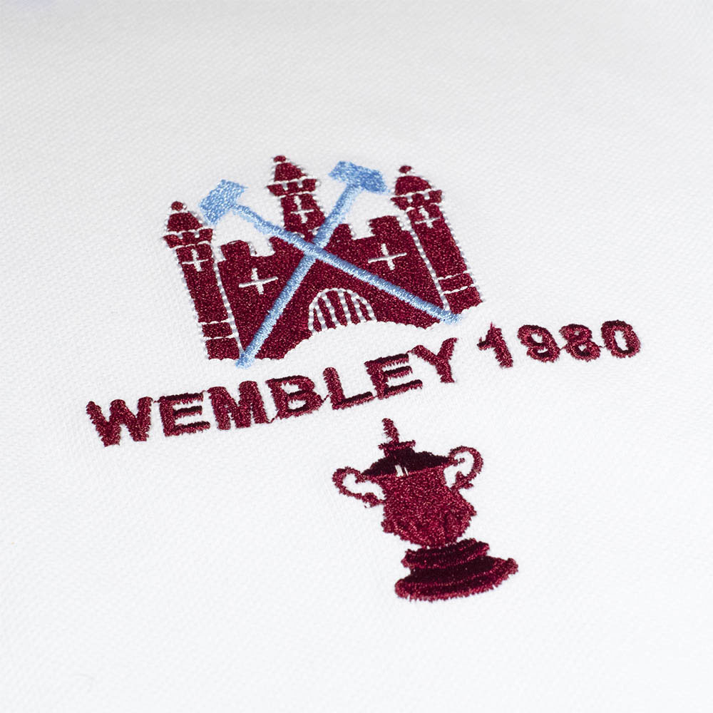 West Ham United 1979-80 Retro Football Shirt - Image 3