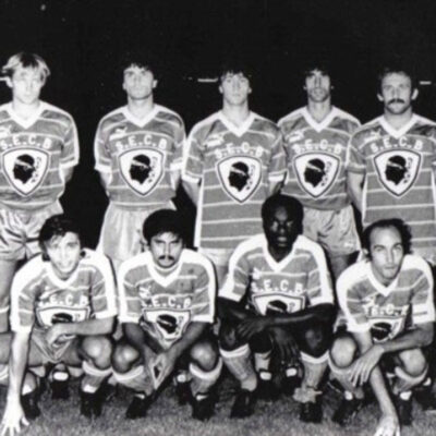 MAILLOT DE LEGENDE. S.E.C Bastia