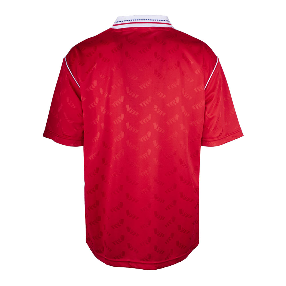 Leicester City 1990-91 Retro Football Jersey - Image 2