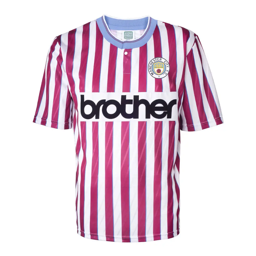 Manchester City 1988-89 Retro Football Jersey | Vintage Football