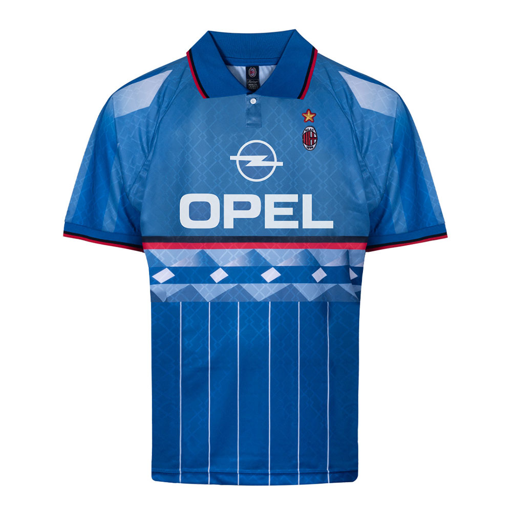 Milan 1995 96 Classic Football Shirt Vintage Football Club Milan 1995 96 Classic Football Shirt Vintage Football Club