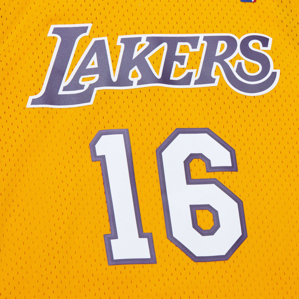 Los Angeles Lakers 2009-10 Camiseta Retro Gasol Home - Imagen 3