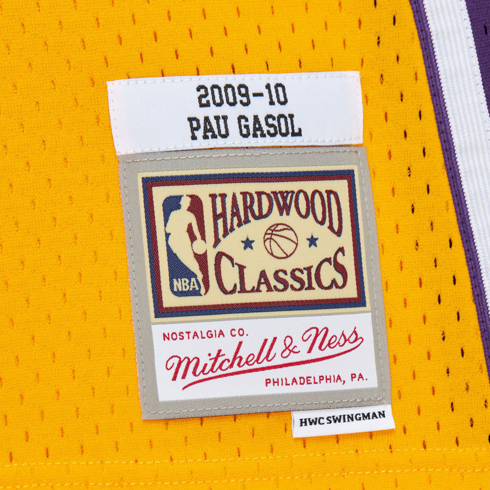 Los Angeles Lakers 2009-10 Camiseta Retro Gasol Home - Imagen 6