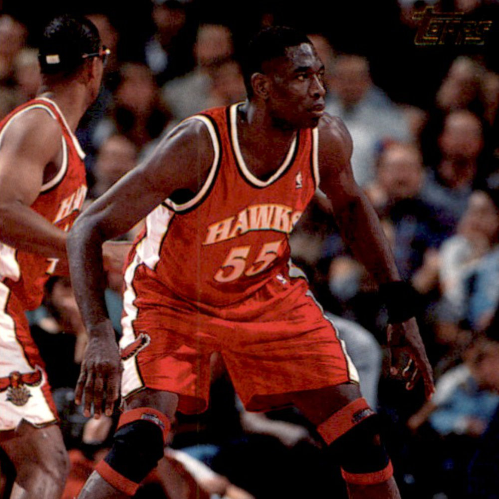 Atlanta Hawks 1999-00 Camiseta Retro Mutombo Road - Imagen 5