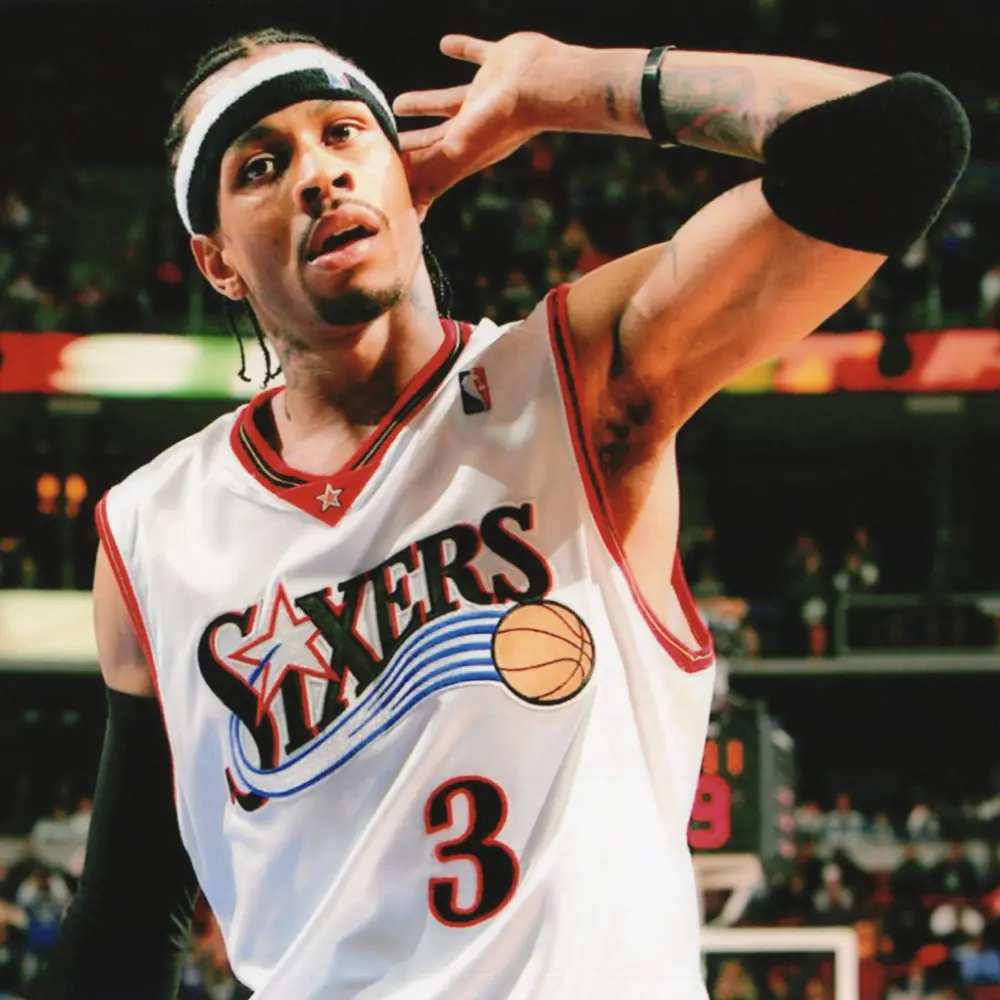 Philadelphia 76ers 2000-01 Iverson Home Retro Jersey | Vintage