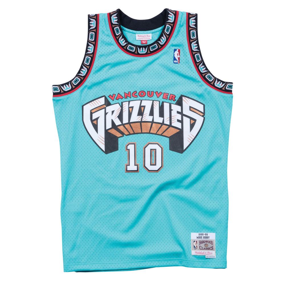 Vancouver Grizzlies 1998-99 Camiseta Retro Bibby Road