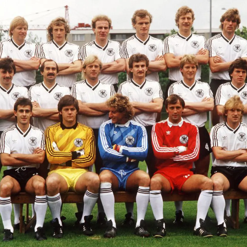 West Germany 1984 Retro Football Shirt | Vintage Football Club ®