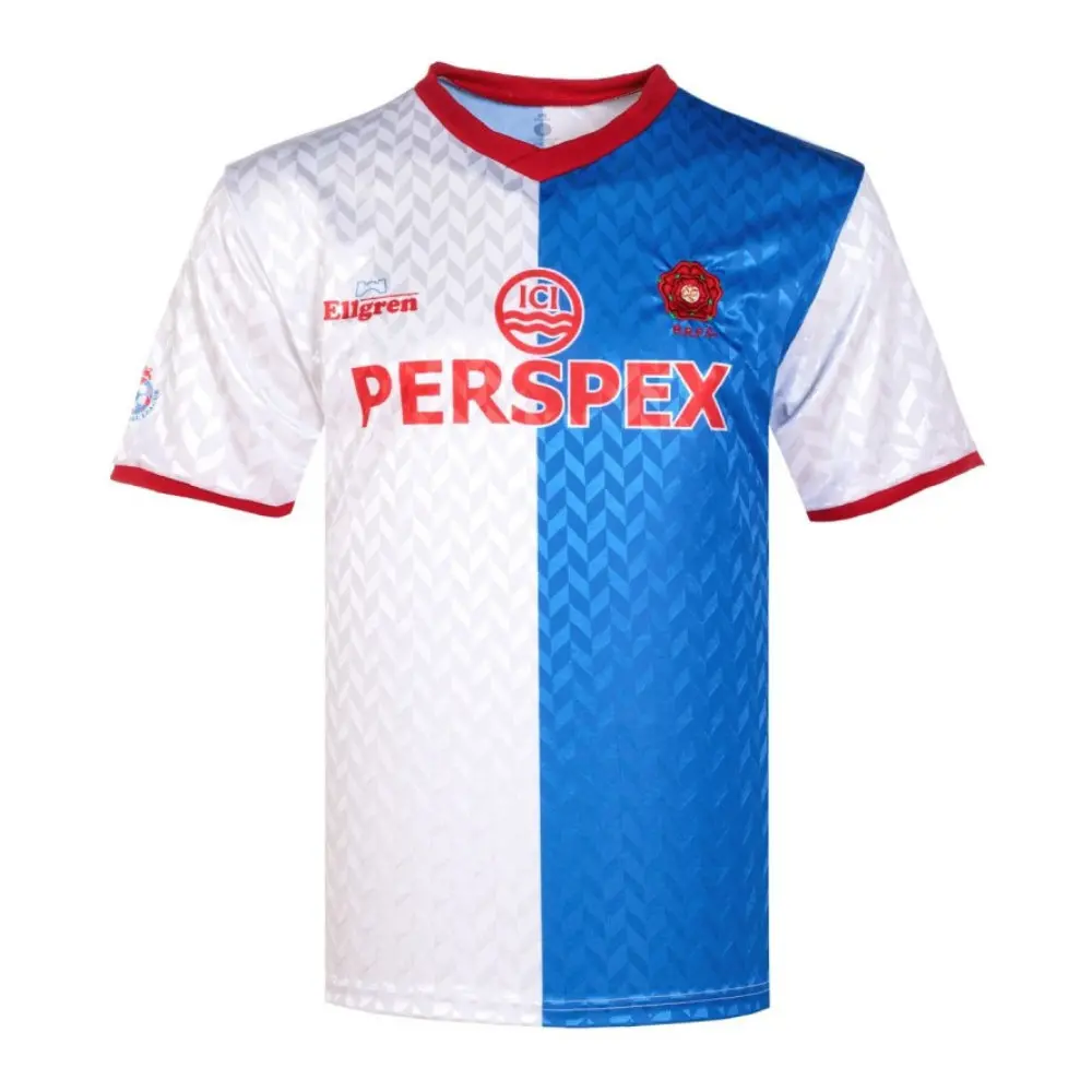 当時物　ビンテージBlackburn Rovers F.C. シャツ UK Blackburn Rovers 1988-89 Retro Football Shirt | Vintage Football