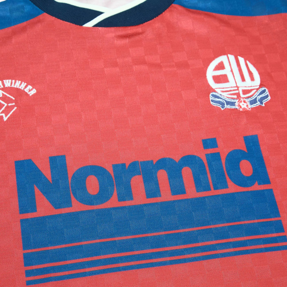 Bolton Wanderers 1988-89 Retro Football Jersey - Image 5