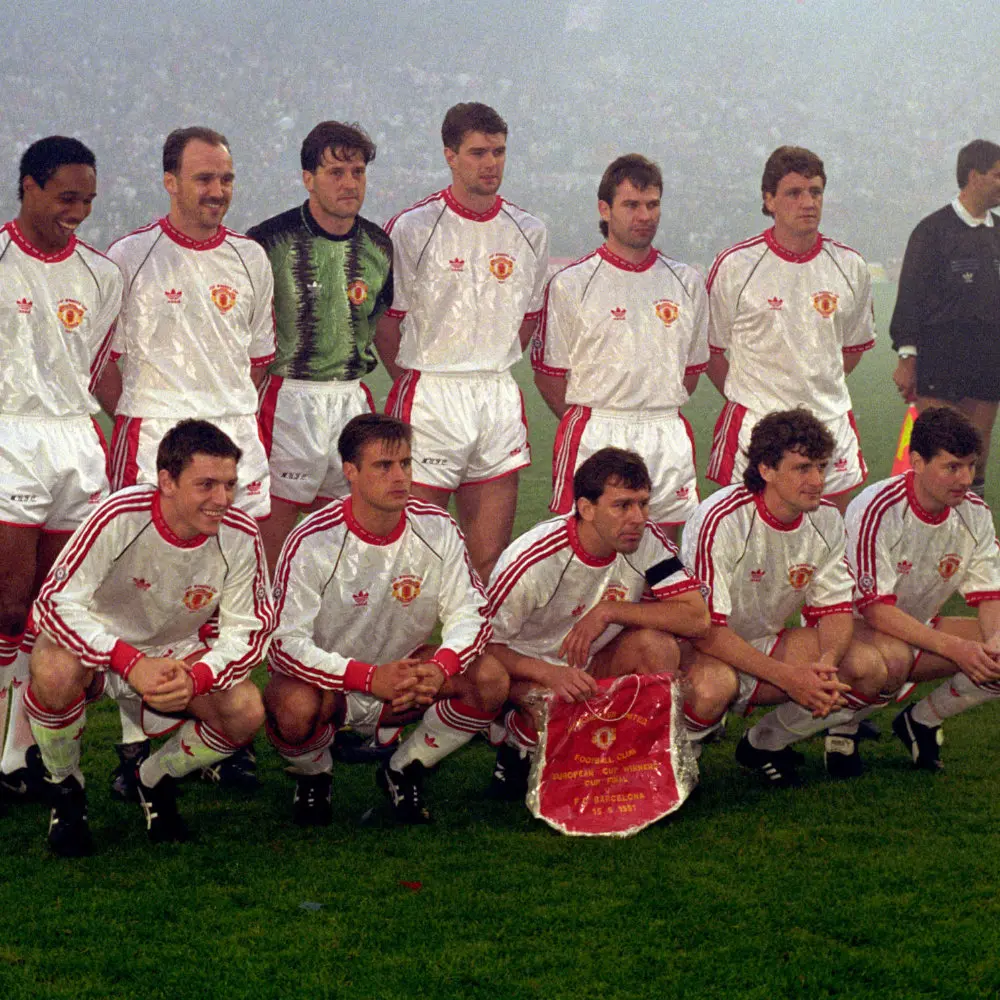 Maillot Extérieur Manchester United 91 - Blanc | France