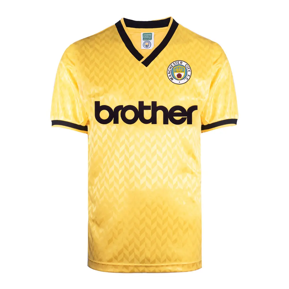 Manchester City 1989-90 Classic Football Shirt | Vintage Football