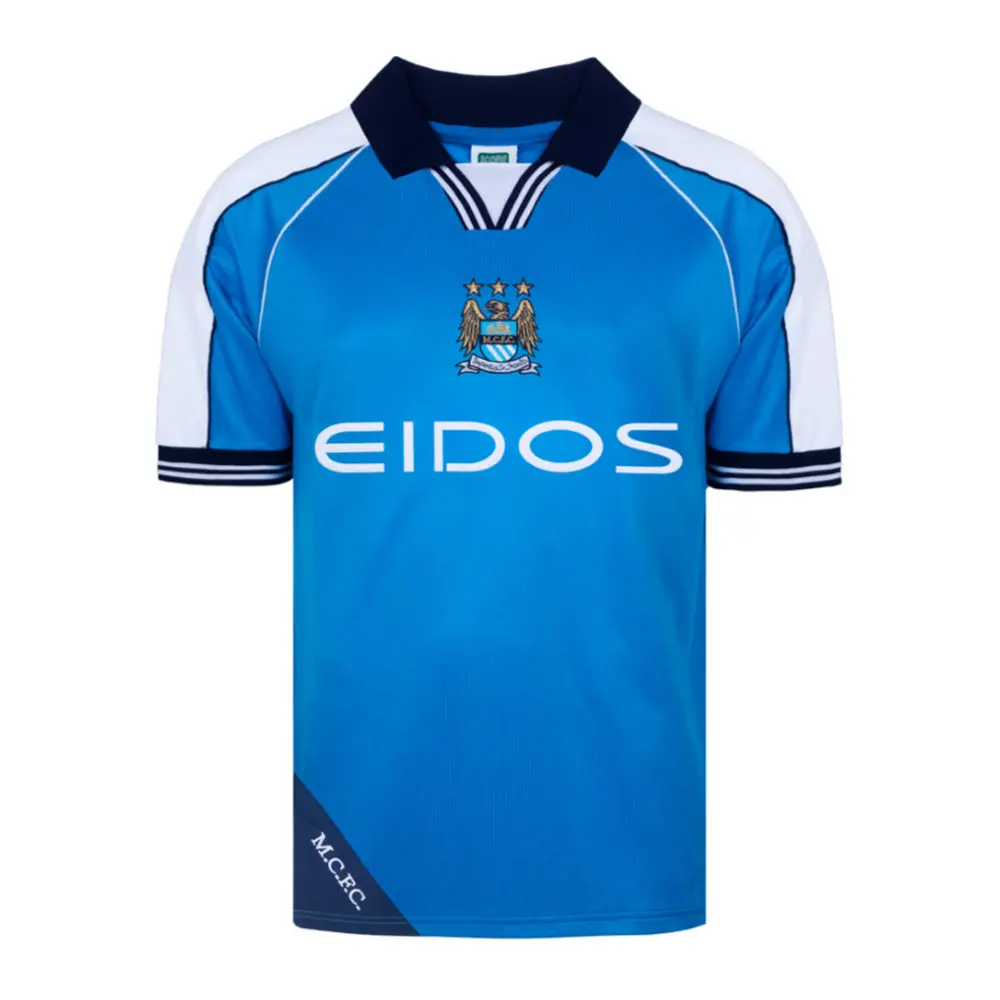 Manchester City 2000-01 Retro Football Shirt | Vintage Football Club ®