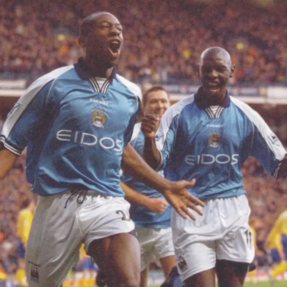 Manchester City 2000-01 Retro Football Shirt | Vintage Football Club ®