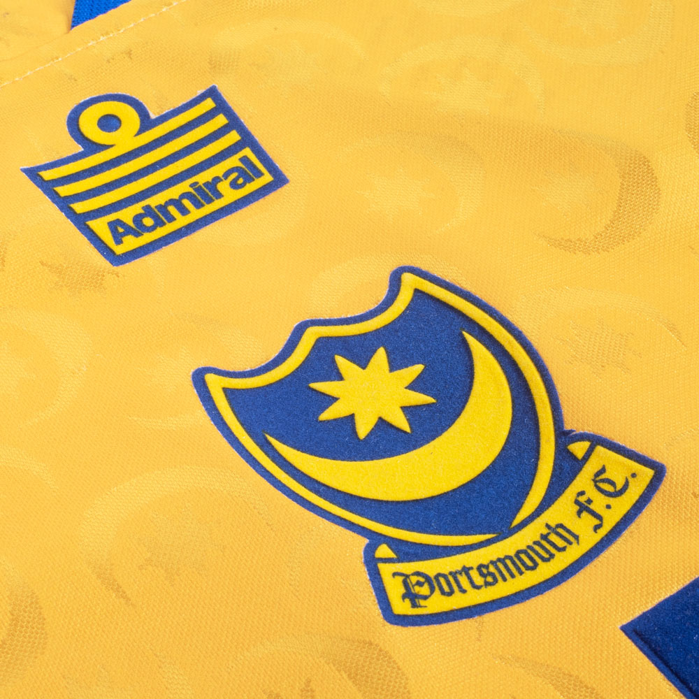 Portsmouth 1998-99 Retro Football Jersey - Image 3