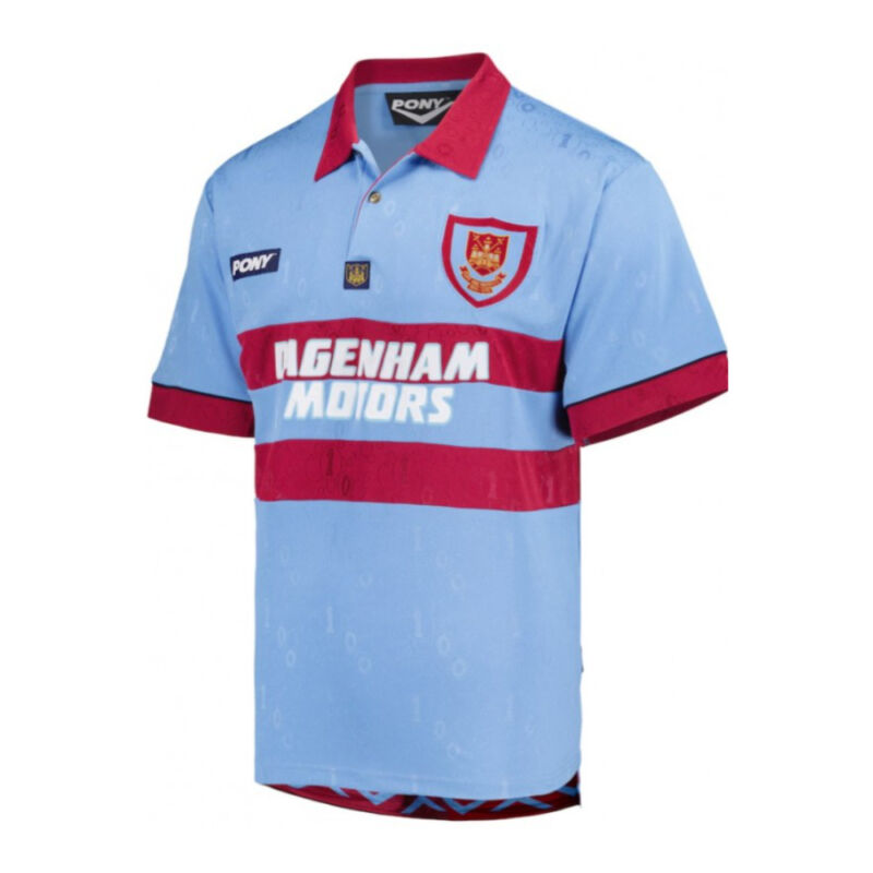 West Ham United 1996-97 Retro Football Jersey | Vintage West Ham United 1996-97 Retro Football Jersey | Vintage