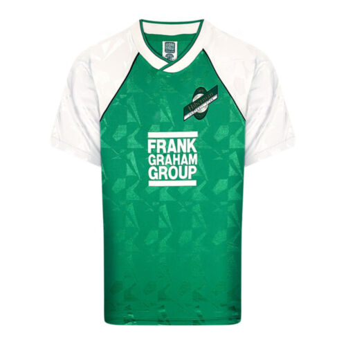 Hibernian 1990-91 Maillot Rétro Foot