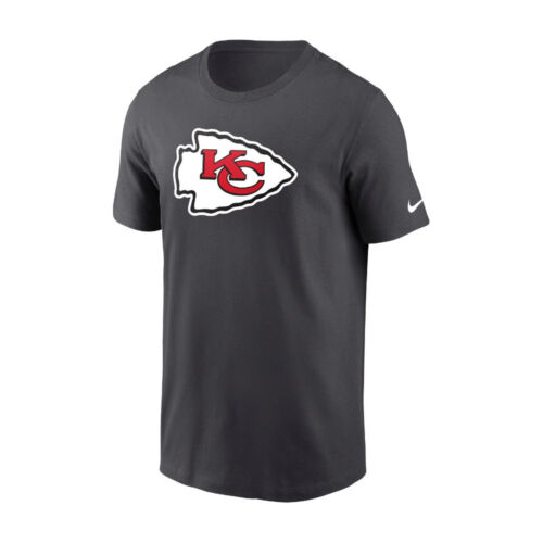 Kansa City Chiefs Tee Shirt Primary Logo Gris