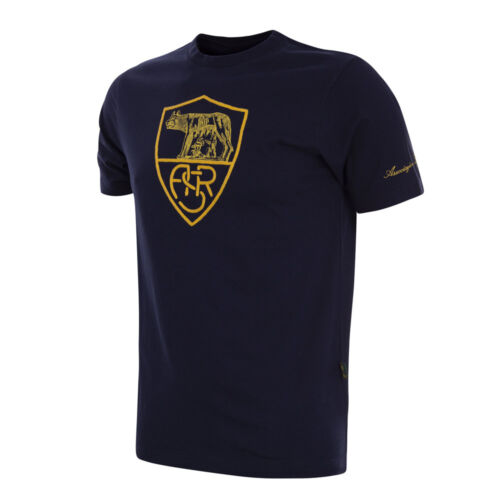 Rome Heritage Tee Shirt Casual Bleu