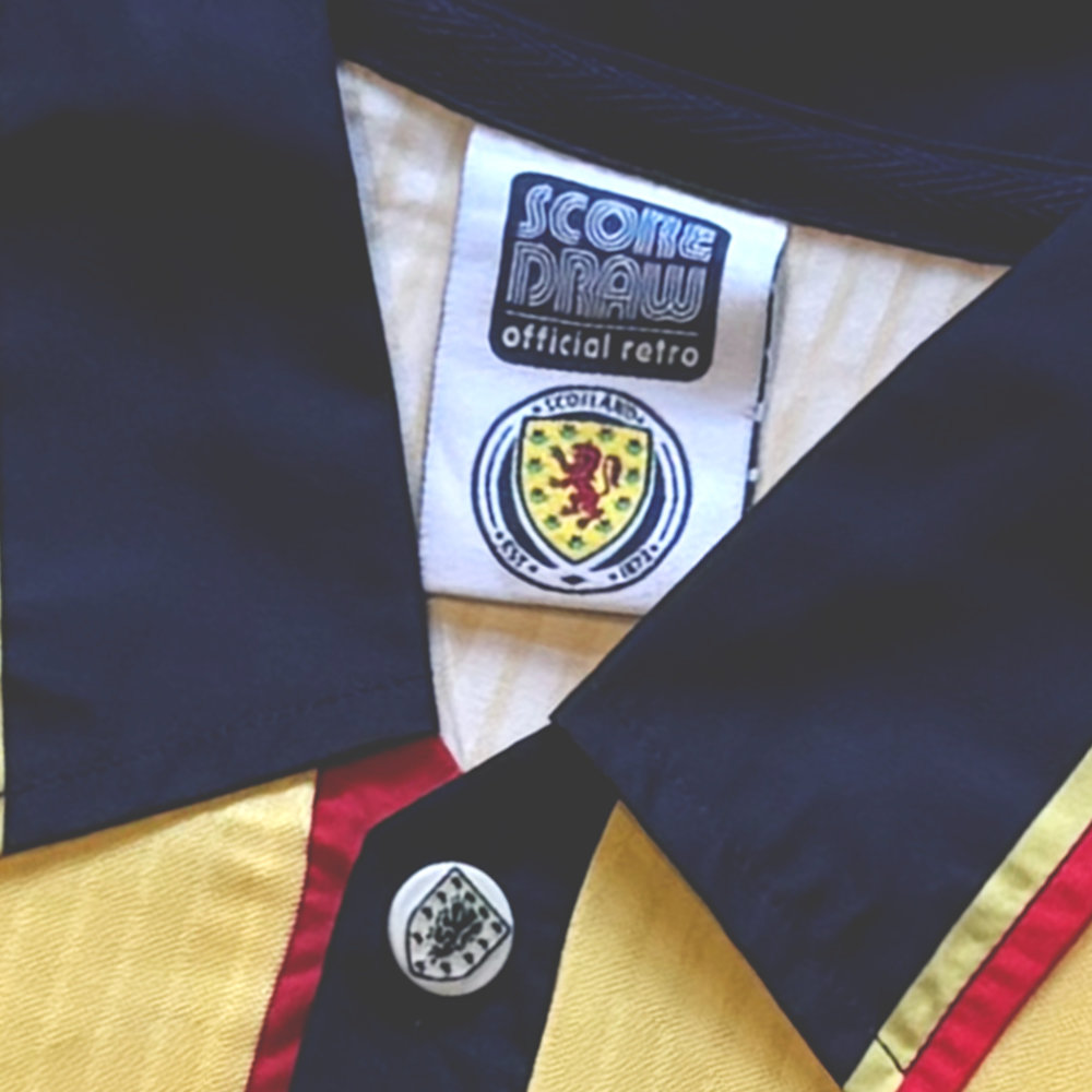 Scotland 1998 Retro Football Jersey - Image 5