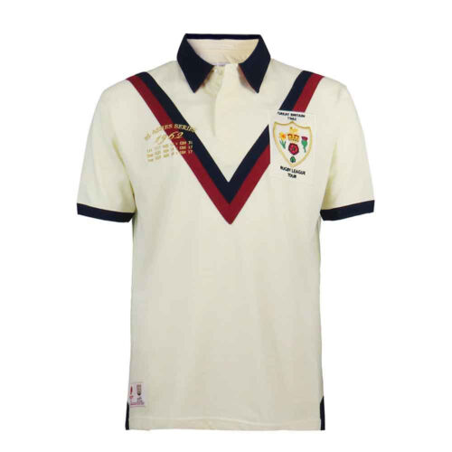 Gran Bretaña 1962 Camiseta Retro Rugby