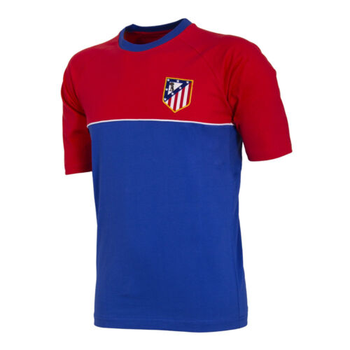 Atletico Madrid Color Block Tee Shirt Casual