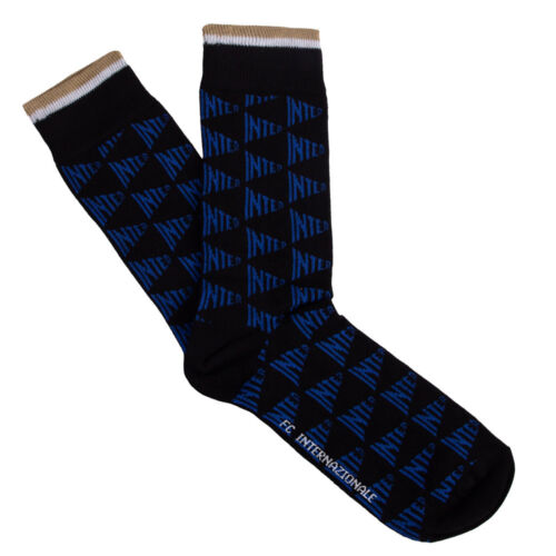 Inter Chaussettes All Over Pattern