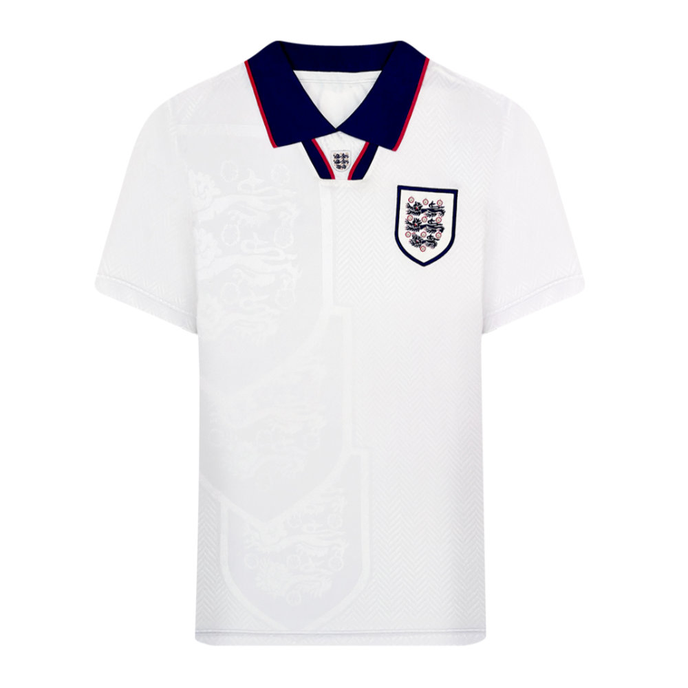 England 1993 Retro Football Shirt
