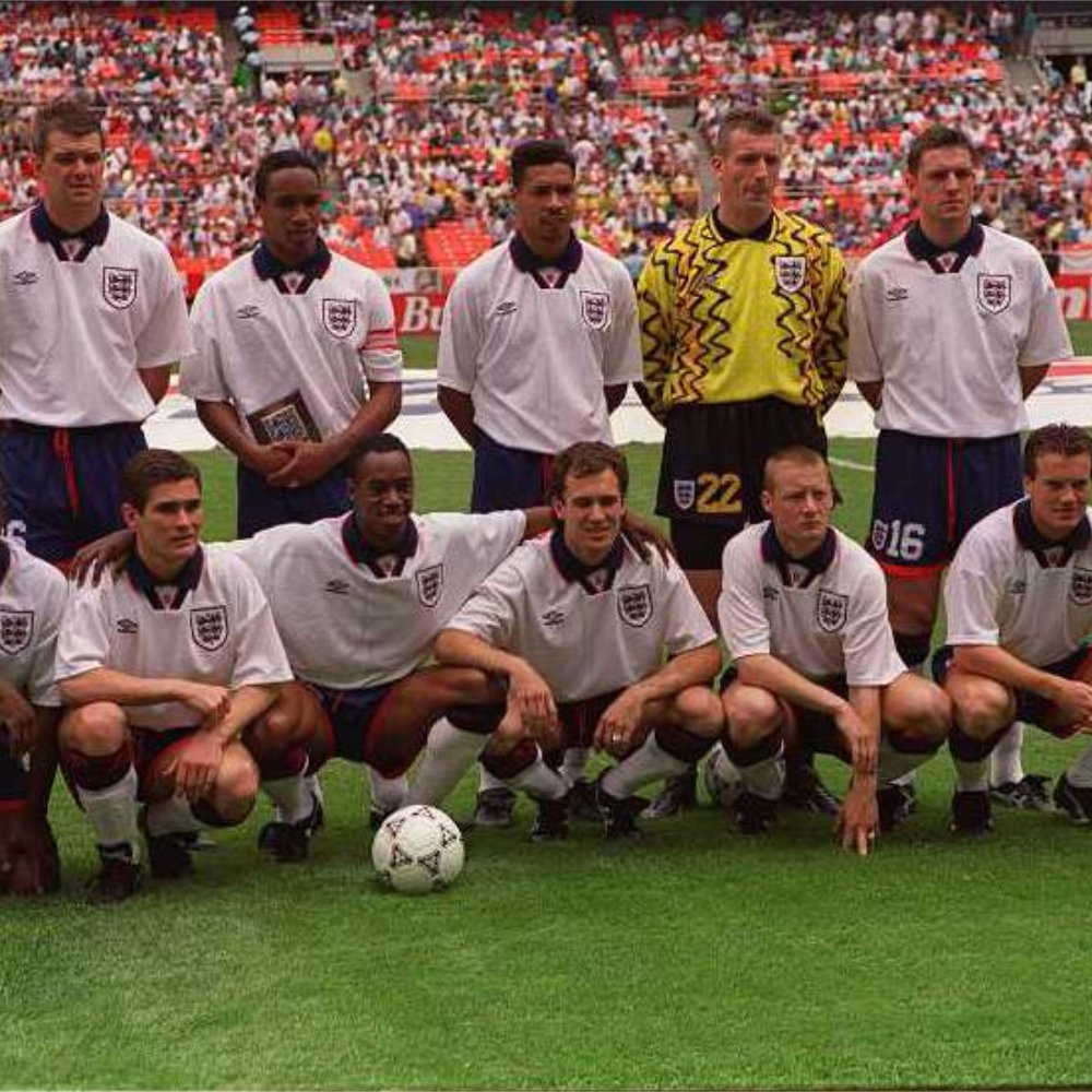 England 1993 Retro Football Shirt - Image 7