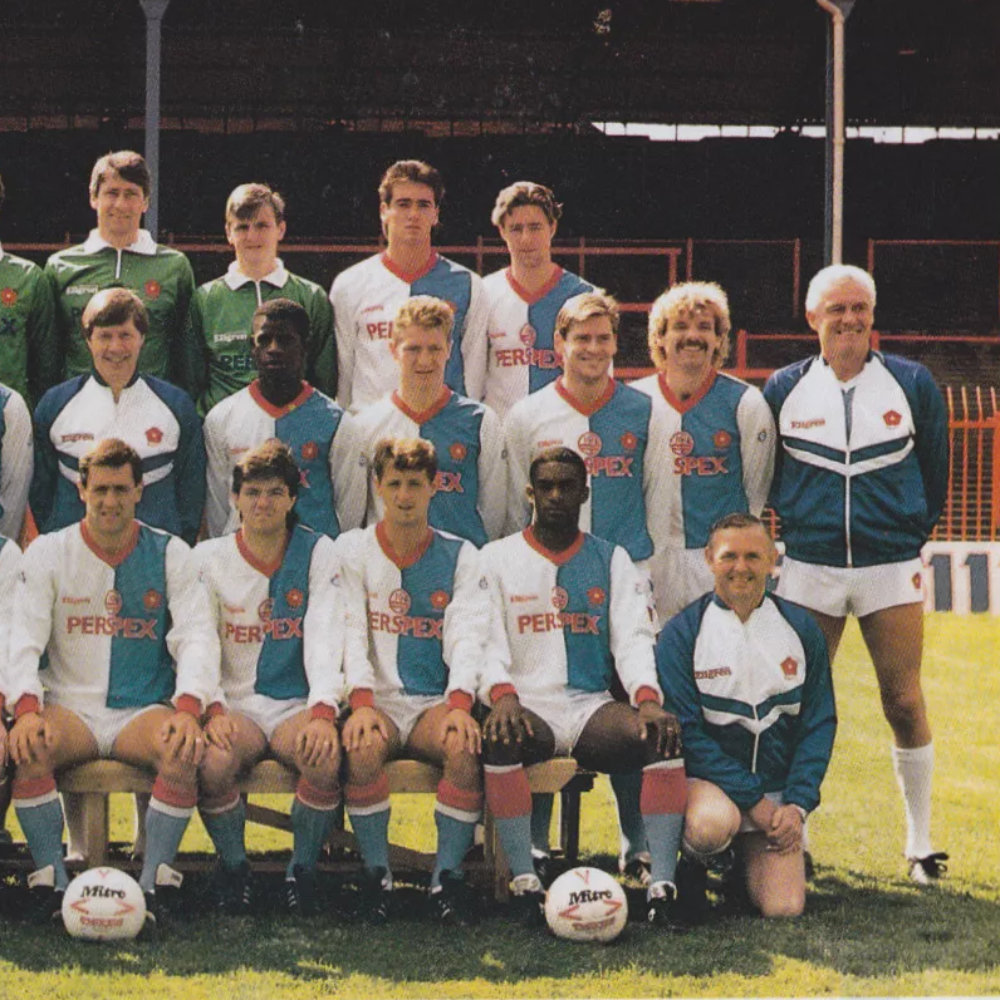 Blackburn Rovers 1988-89 Chaqueta Retro Fútbol - Imagen 6