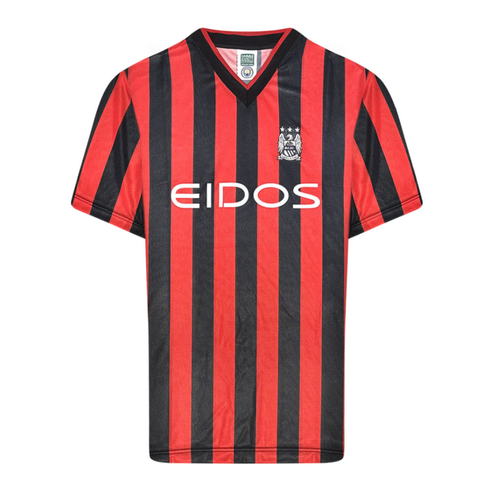 Manchester City 2001-02 Camiseta Fútbol Retro