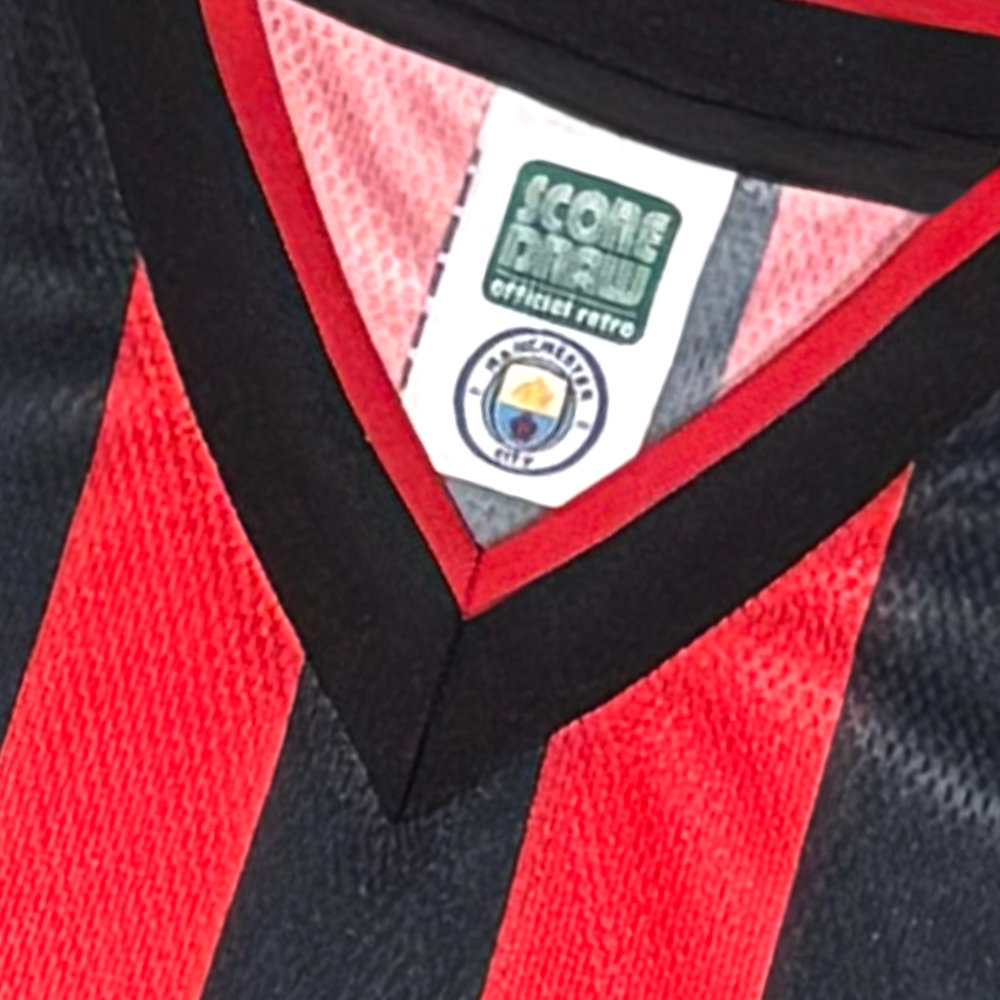 Manchester City 2001-02 Camiseta Fútbol Retro - Imagen 6