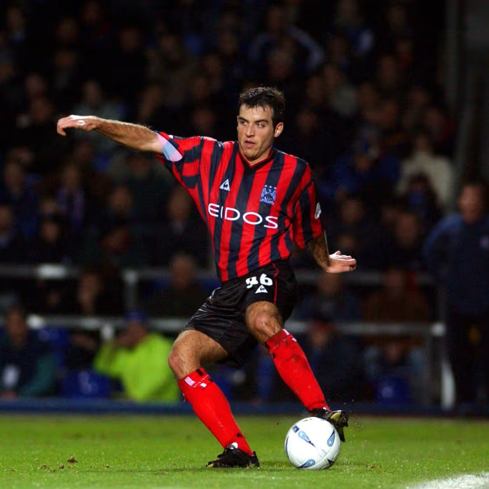 Manchester City 2001-02 Camiseta Fútbol Retro - Imagen 7